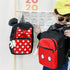 Cute Backpacks for Little Girls Kids Waterproof Casual Daypack Kindergarten Bookbags School Bag Small children's Rucksack (girl), Red