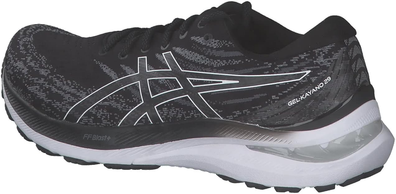 ASICS 1011B440 GEL-KAYANO 29 Running Shoes For Men Size 46 EU - Black White