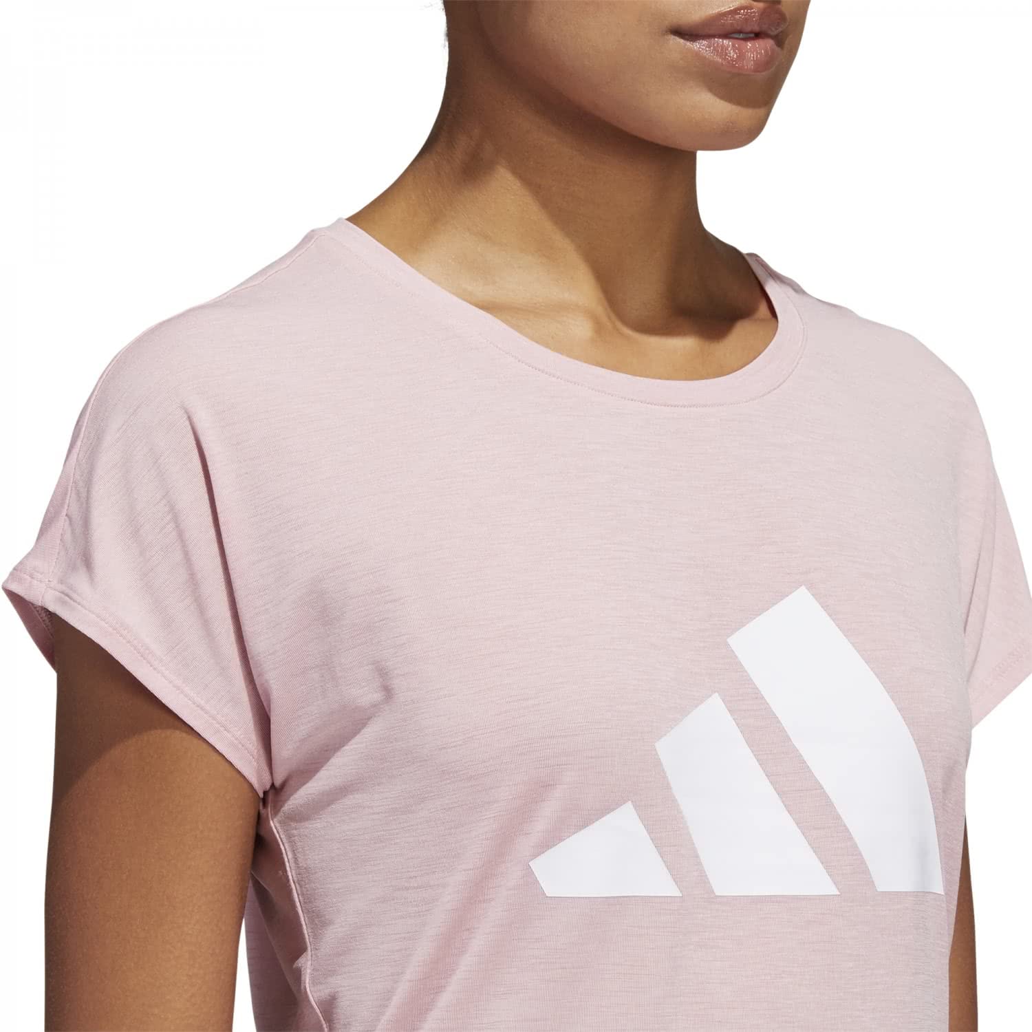 adidas Women's BS896 T-SHIRTS , PINK