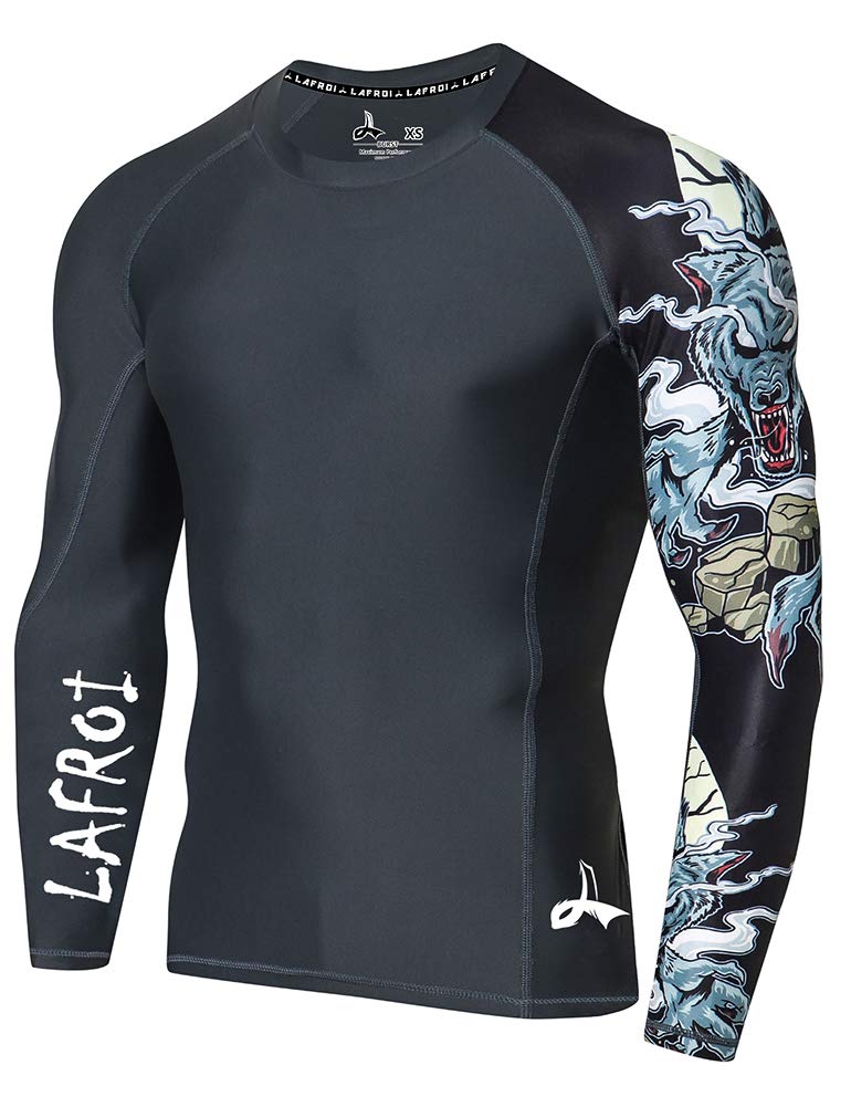 LAFROI Men Rash Guard Rash Guard Shirt