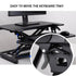 Flexispot Stand Up Desk Converter 28 Standing Desk Riser With Deep Keyboard Tray For Laptop 28", Black, M7B, M7B-Sba