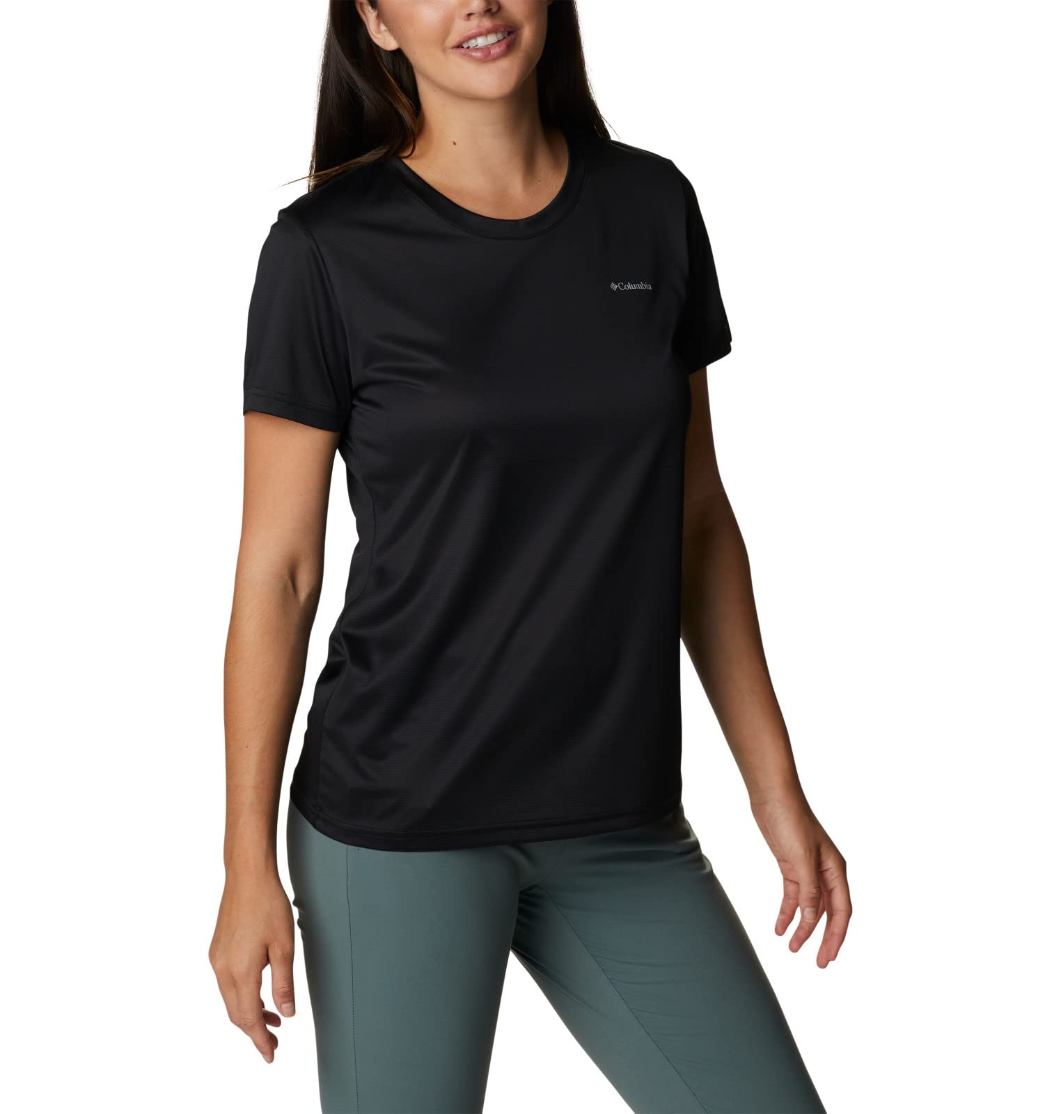 Columbia Women's Columbia Hike SS Crew SHIRT