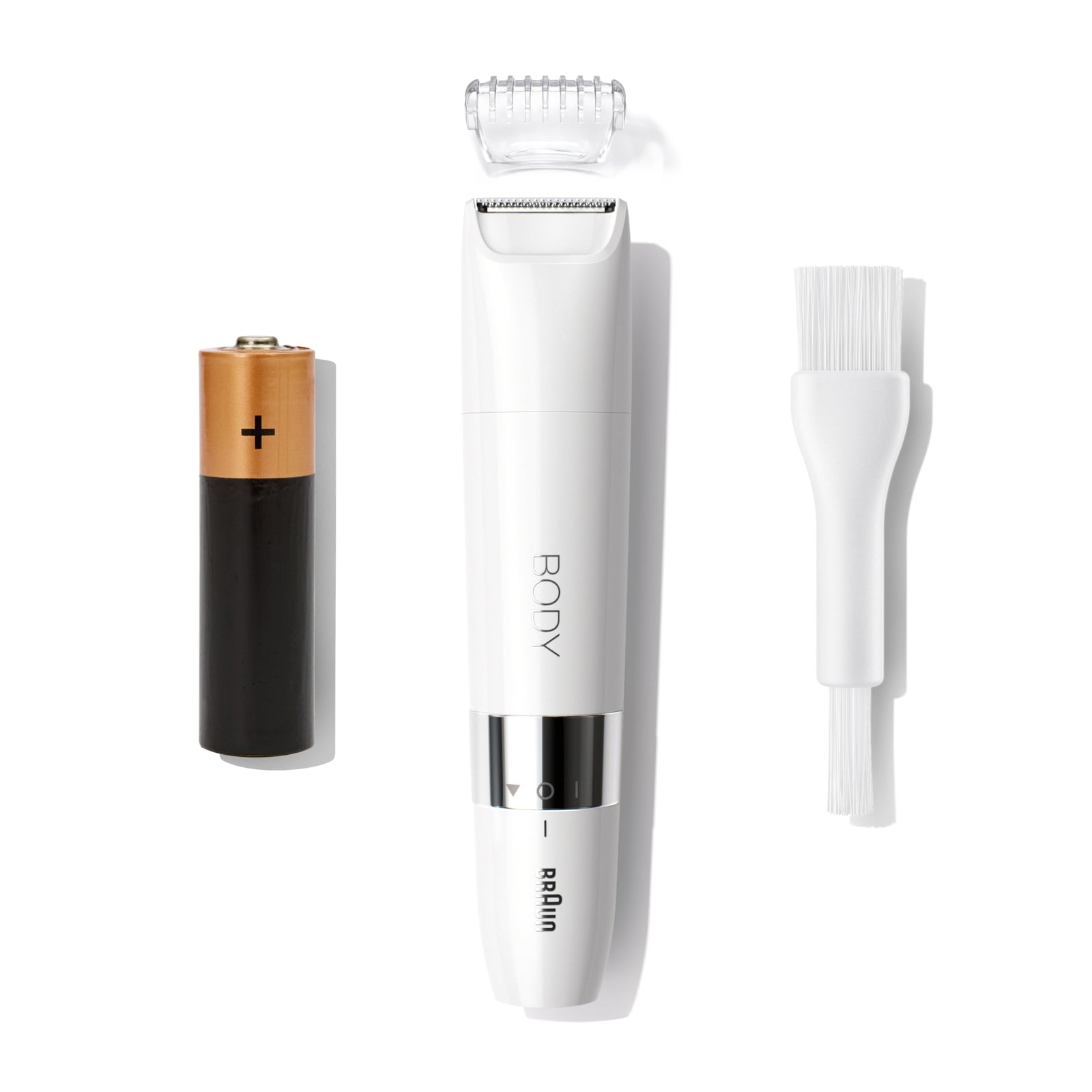 Braun Body Mini Trimmer BS1000, Electric Body Hair Removal for Everybody, for On-the-Go