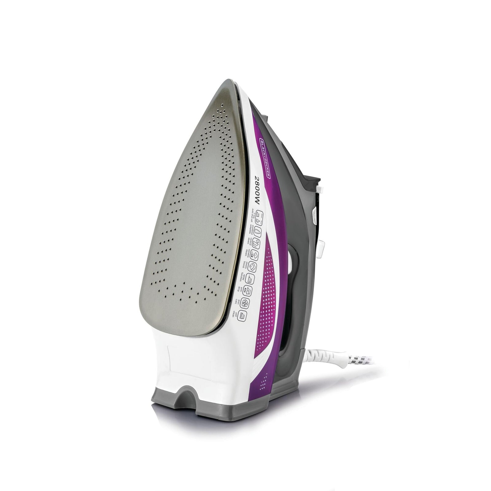 Black+Decker 2800W Digital Steam Iron, Multi-Colour, X2250-B5