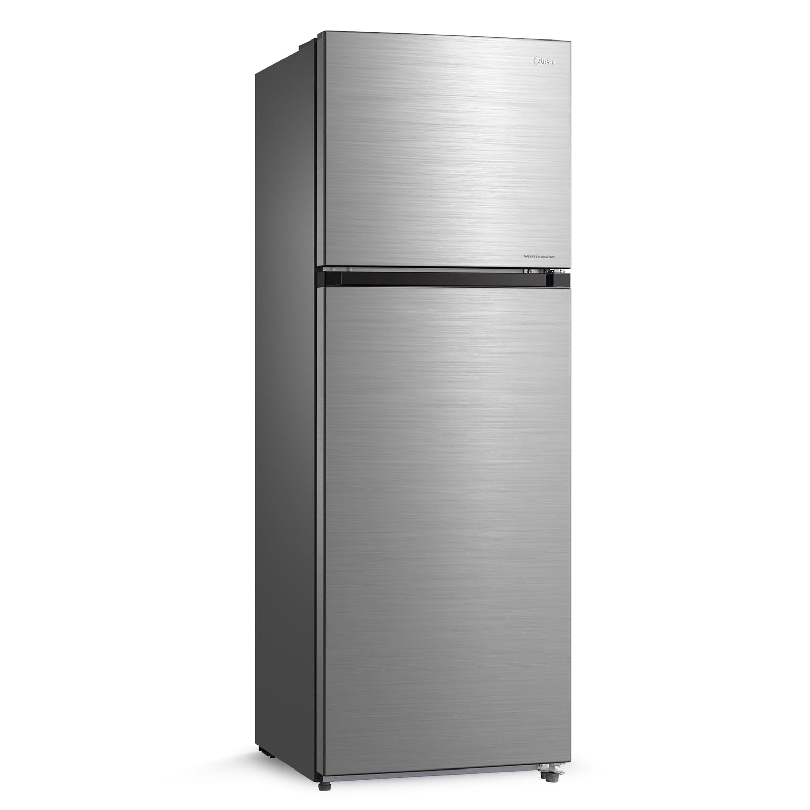 Midea 489L Gross Top Mount Double Door Refrigerator MDRT489MTE46, 2 Doors Frost Free Fridge Freezer With Smart Sensor & Humidity Control, Active-C Fresh, Multi-Air Flow, Electronic Control, Silver