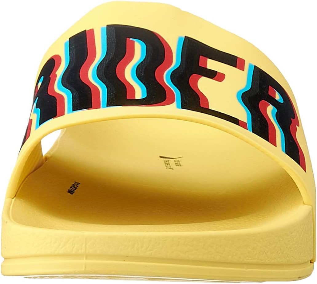 Rider 86 Sli Inf Slipp Yellow/Yellow/Black Rubber Flip Flop For Kids, 30 EU