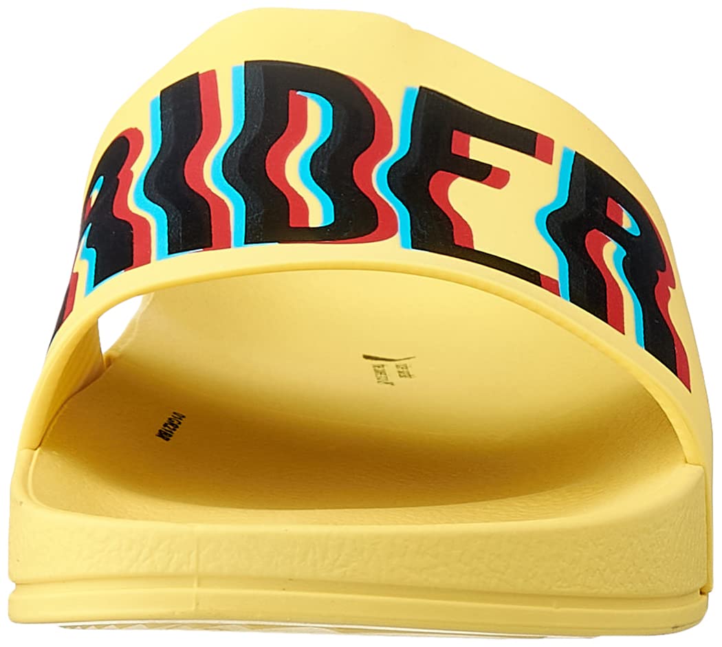 Rider 86 Sli Inf Slipp Yellow/Yellow/Black Rubber Flip Flop For Kids, 30 EU