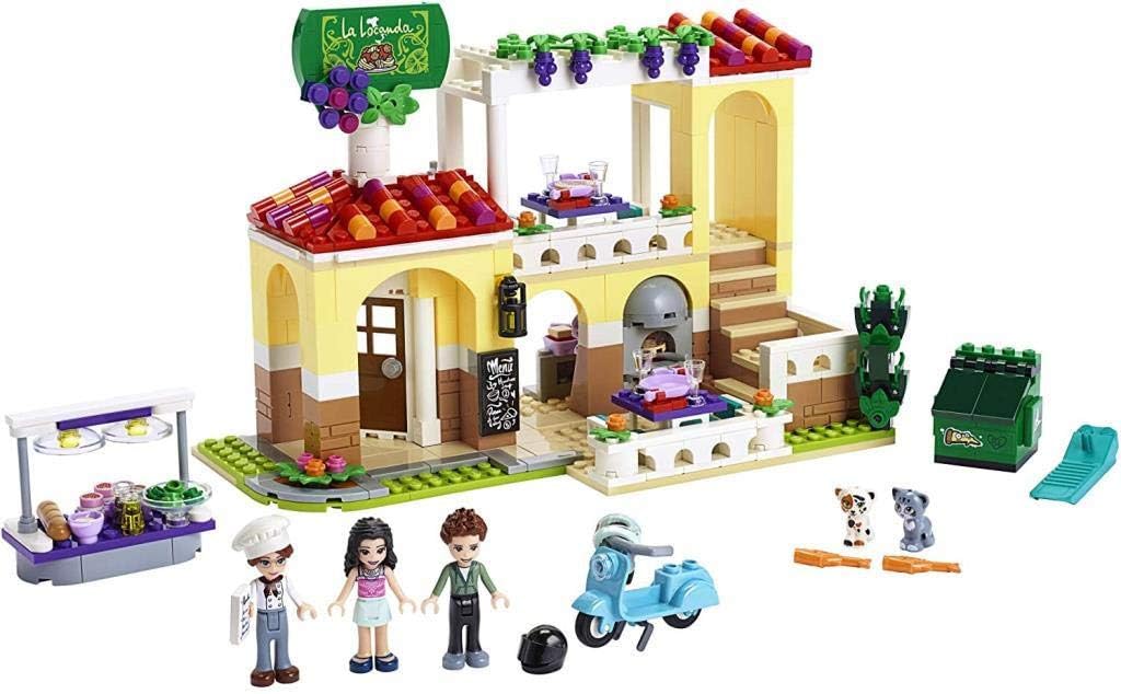 LEGO 41379 Friends Heartlake Restaurant Shaped Building Blocks - 624 Pieces