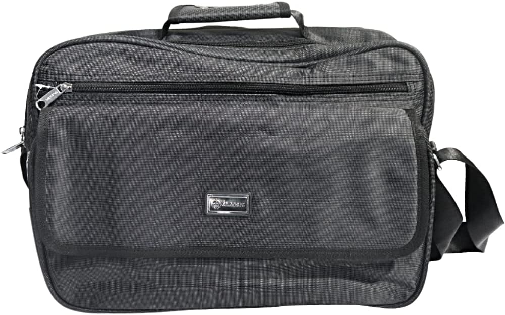 Classiic Mens EZ102-6B Business Laptop Bag, Dark Grey, 29 * 40cM