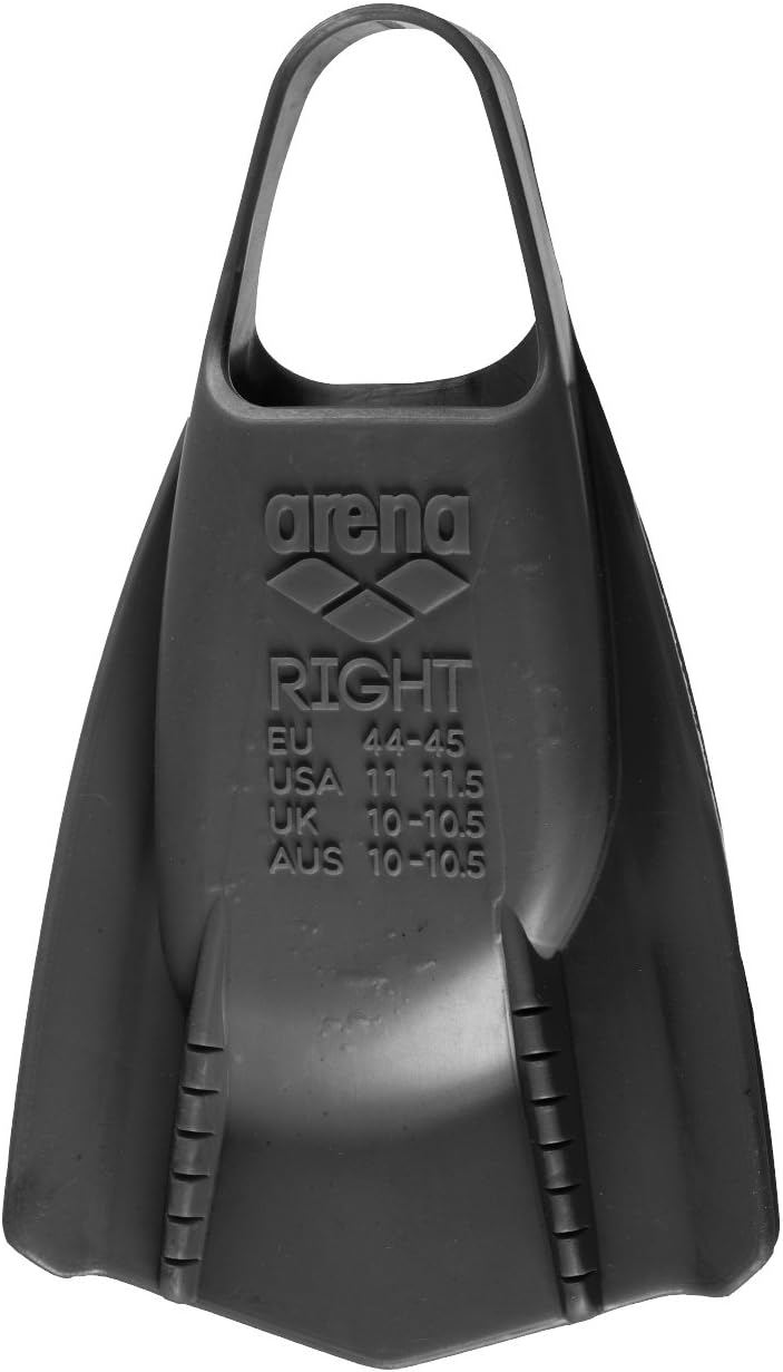 Arena Powerfin PRO Swim Training Fins , BLACK , 42-43 EU