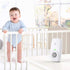 Motorola Step-Up Digital Audio Baby Monitor with Room Temperature Display-White