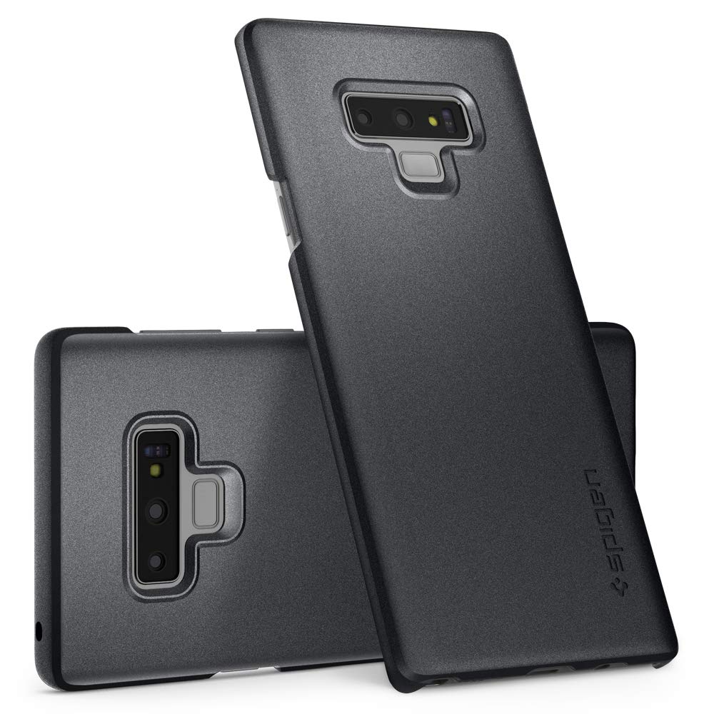 Spigen Thin Fit designed for Samsung Galaxy Note 9 case cover - Graphite Gray