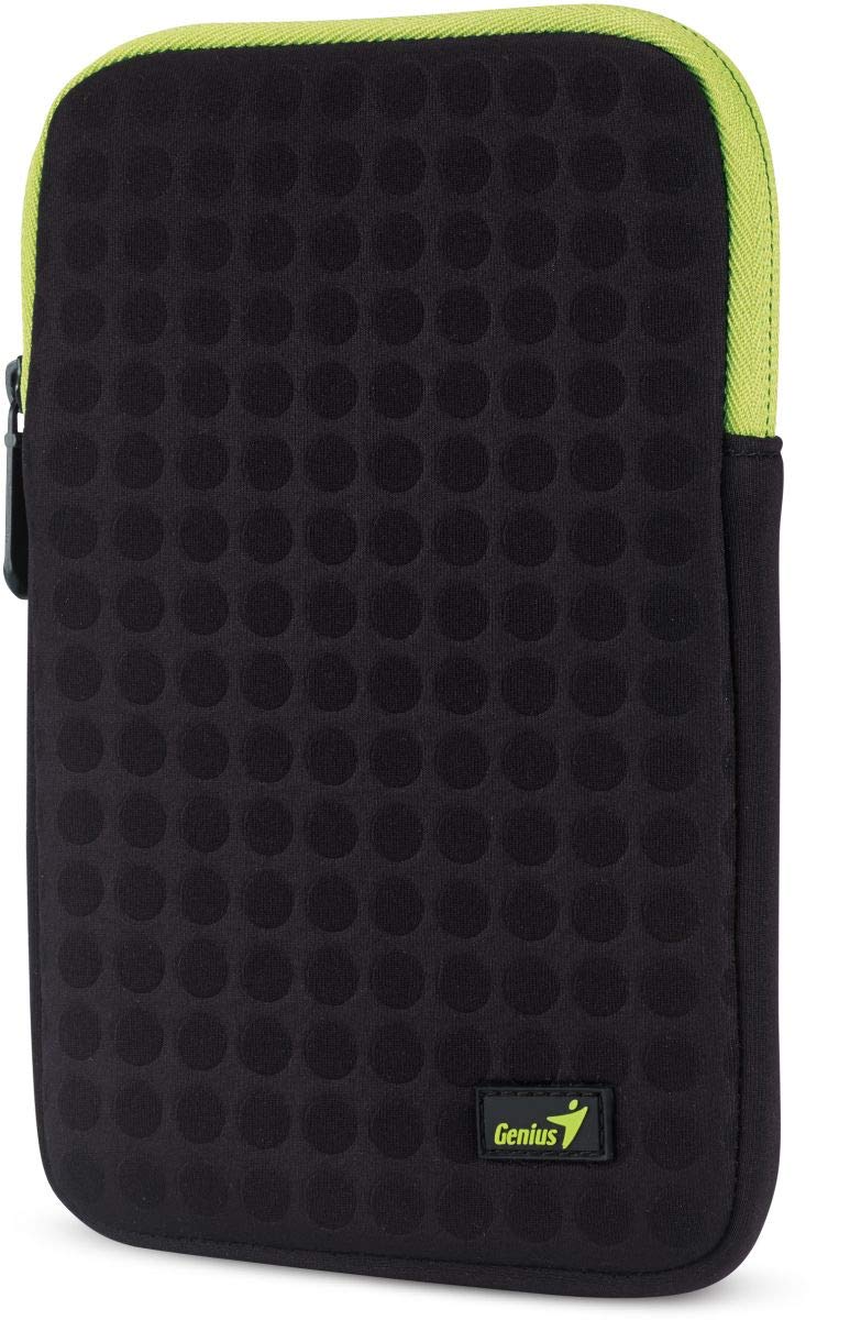 Genius GS-1021 Tablet Sleeve (Black & Green)