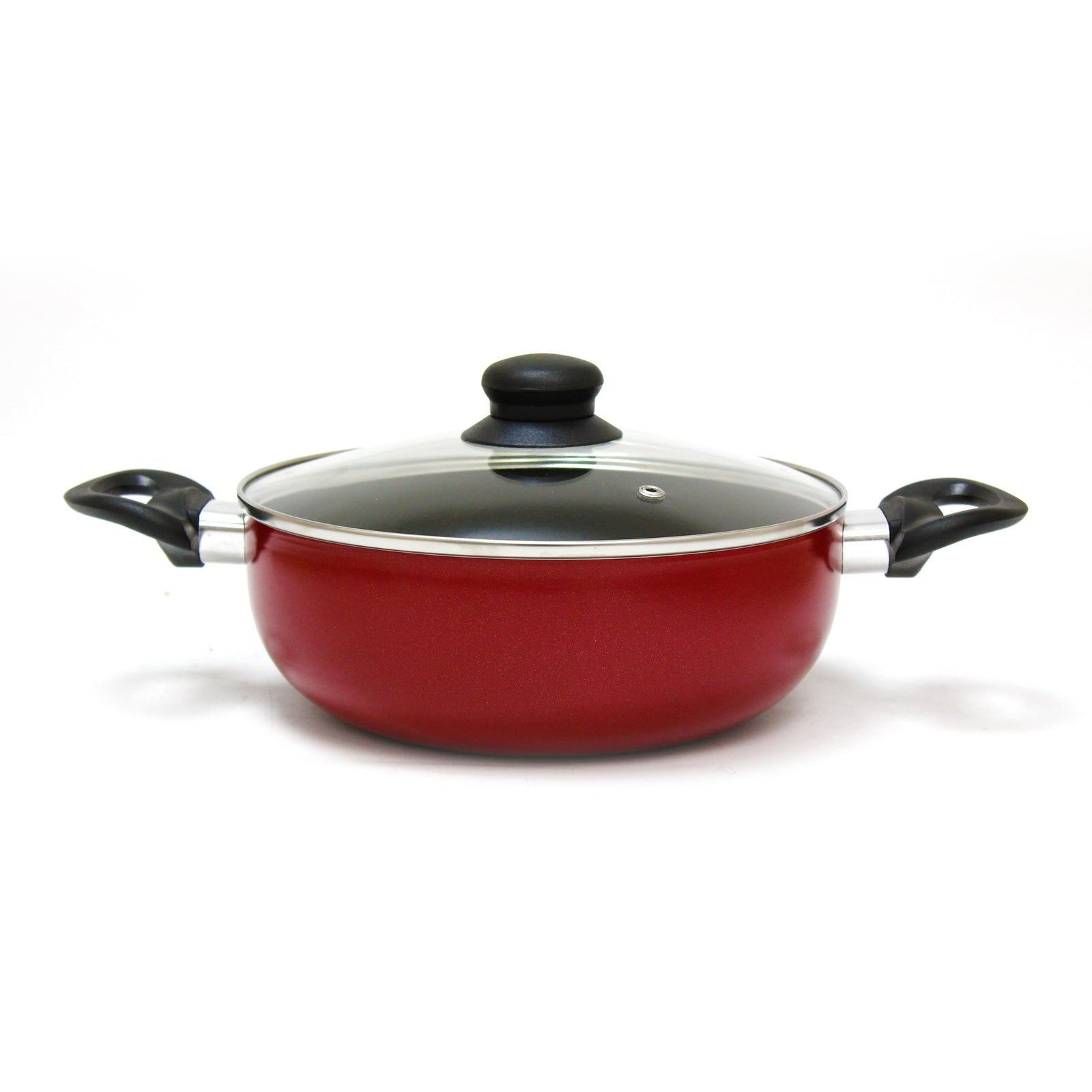 BLACKSTONE Kadai Pan Ceramic Coating Frying pan with glass lid (22 CM)