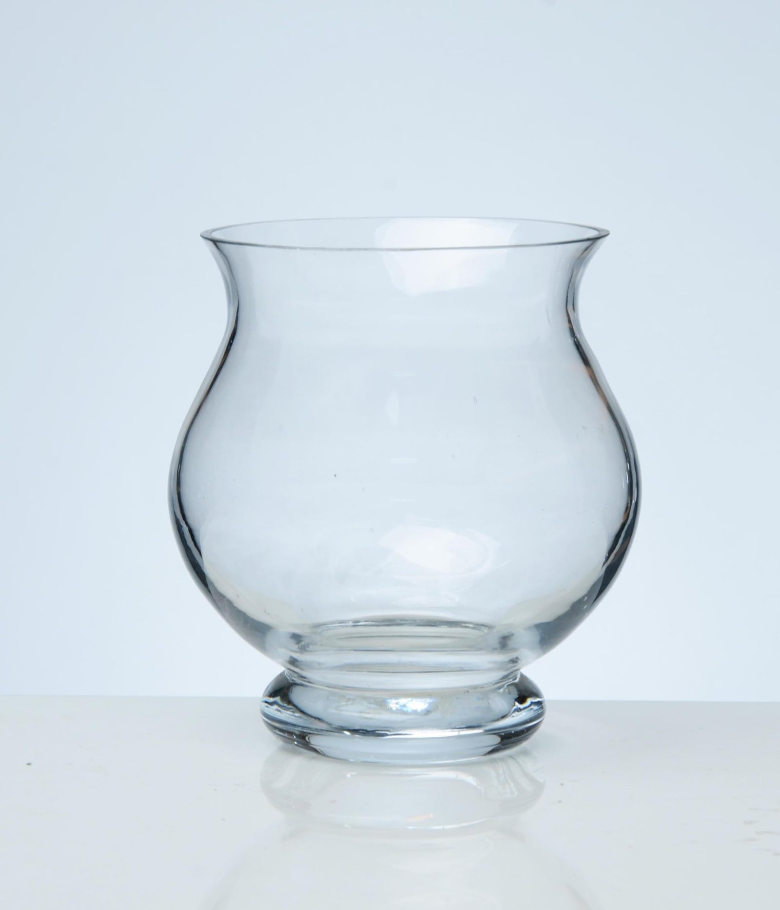 HARMONY GLASS FLOWER VASE CLEAR