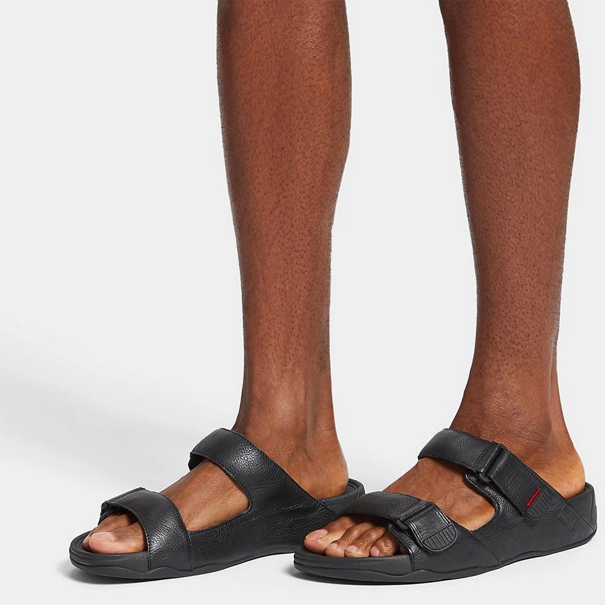 Fitflop K81-gogh Moc Adjustable Slide Sandals, Neoprene mens Sandal