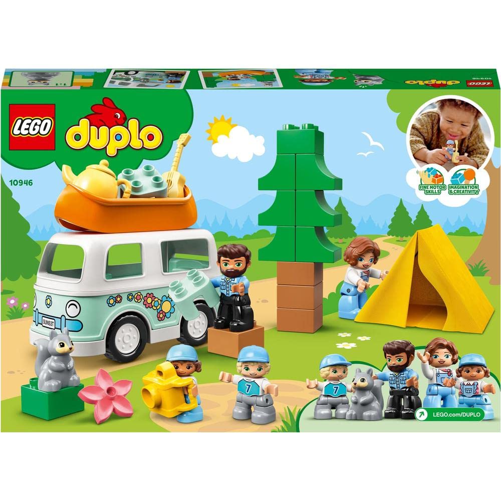 LEGO DUPLO Town Family Camping Van Adventure 10946 Building Toy (30 Pieces)