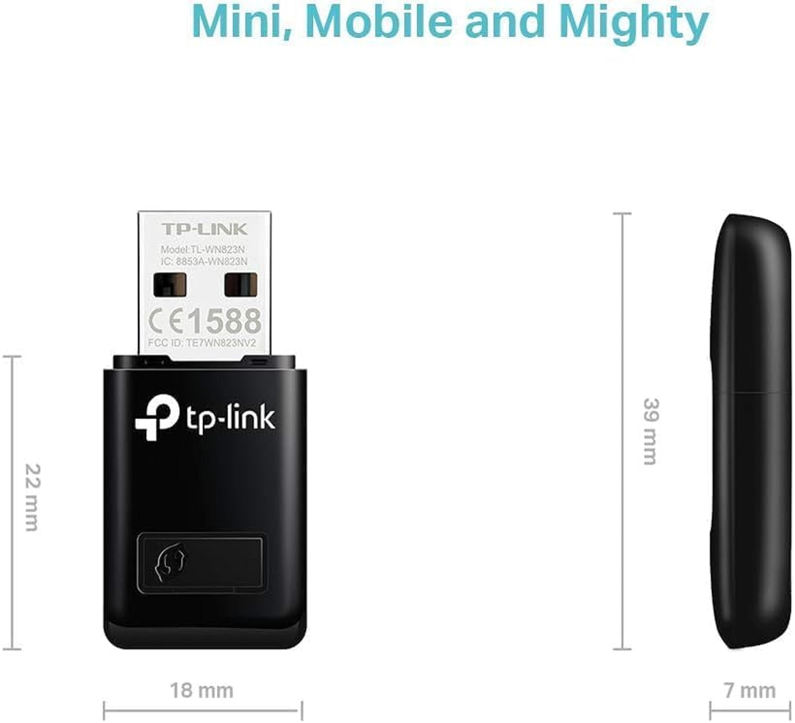 TP-Link TL-WN823N 300Mbps Mini Wireless N USB Adapter