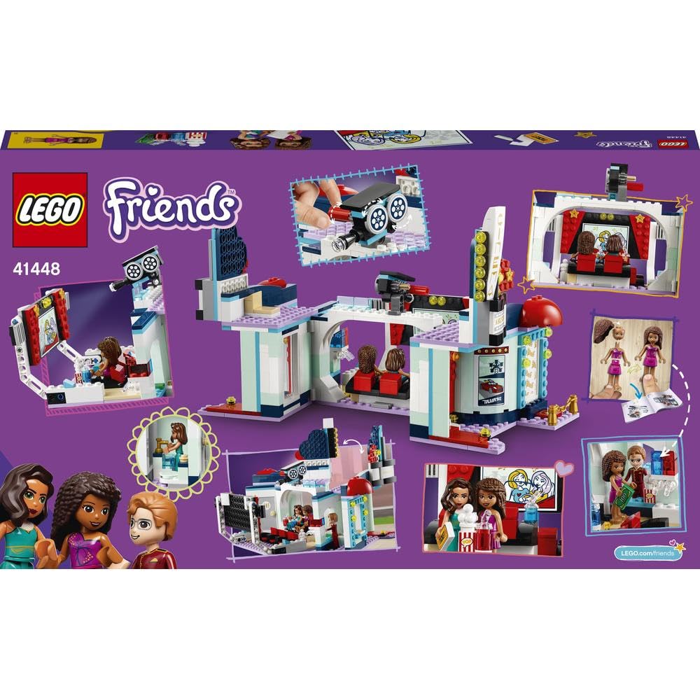 طقم بناء LEGO Friends Heartlake City Cinema 41448 (451 قطعة)
