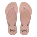 Havaianas Women's Slim Gloss Sandals, Open Toed, Soft Rubber, Lightweight, Supportive & Comfortable