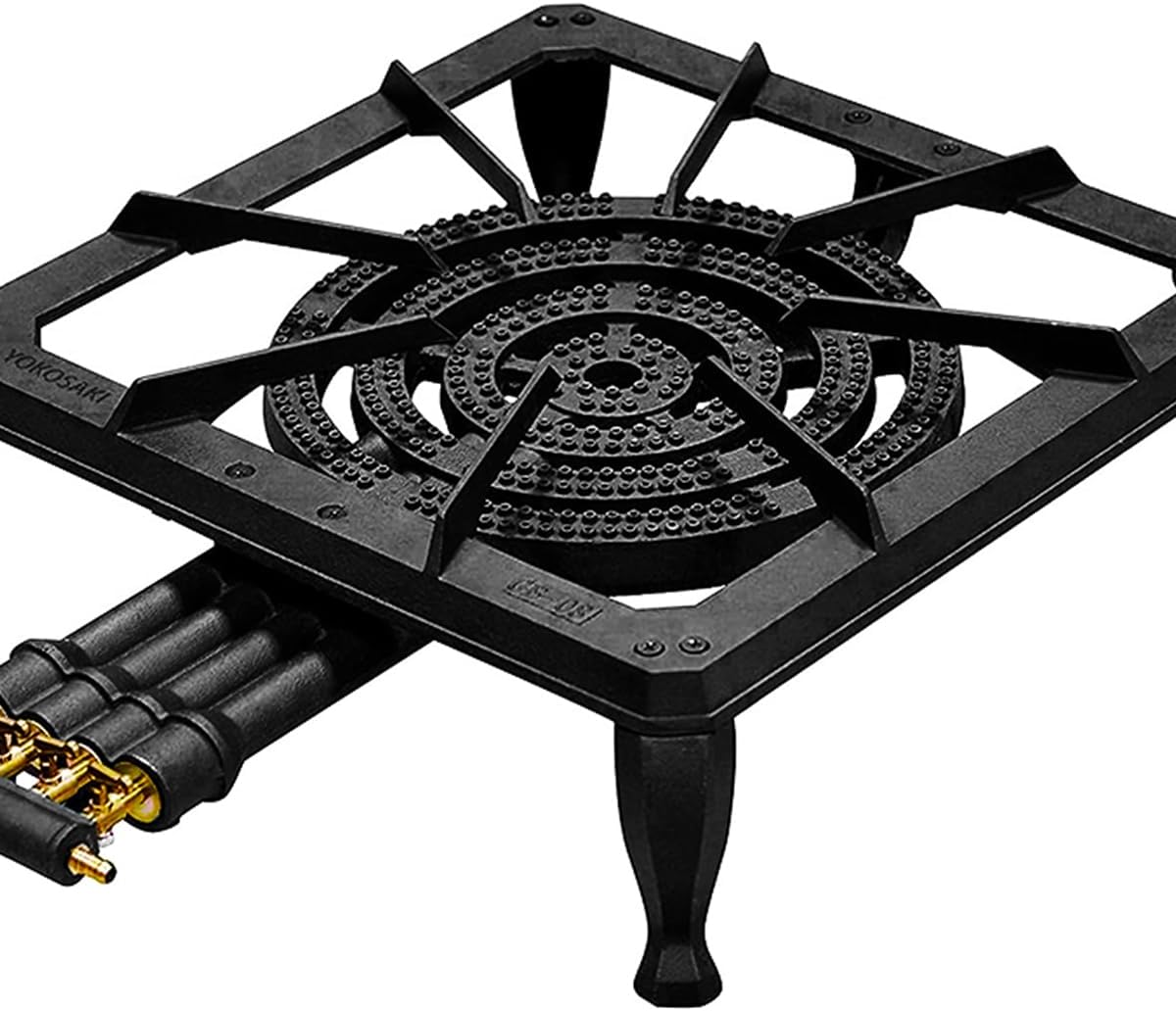 Yokosaki Cast Iron Gas Stove Outdoor stove, Home Large Cooking Stove, Outdoor Camping Stove - YS08 Heavy