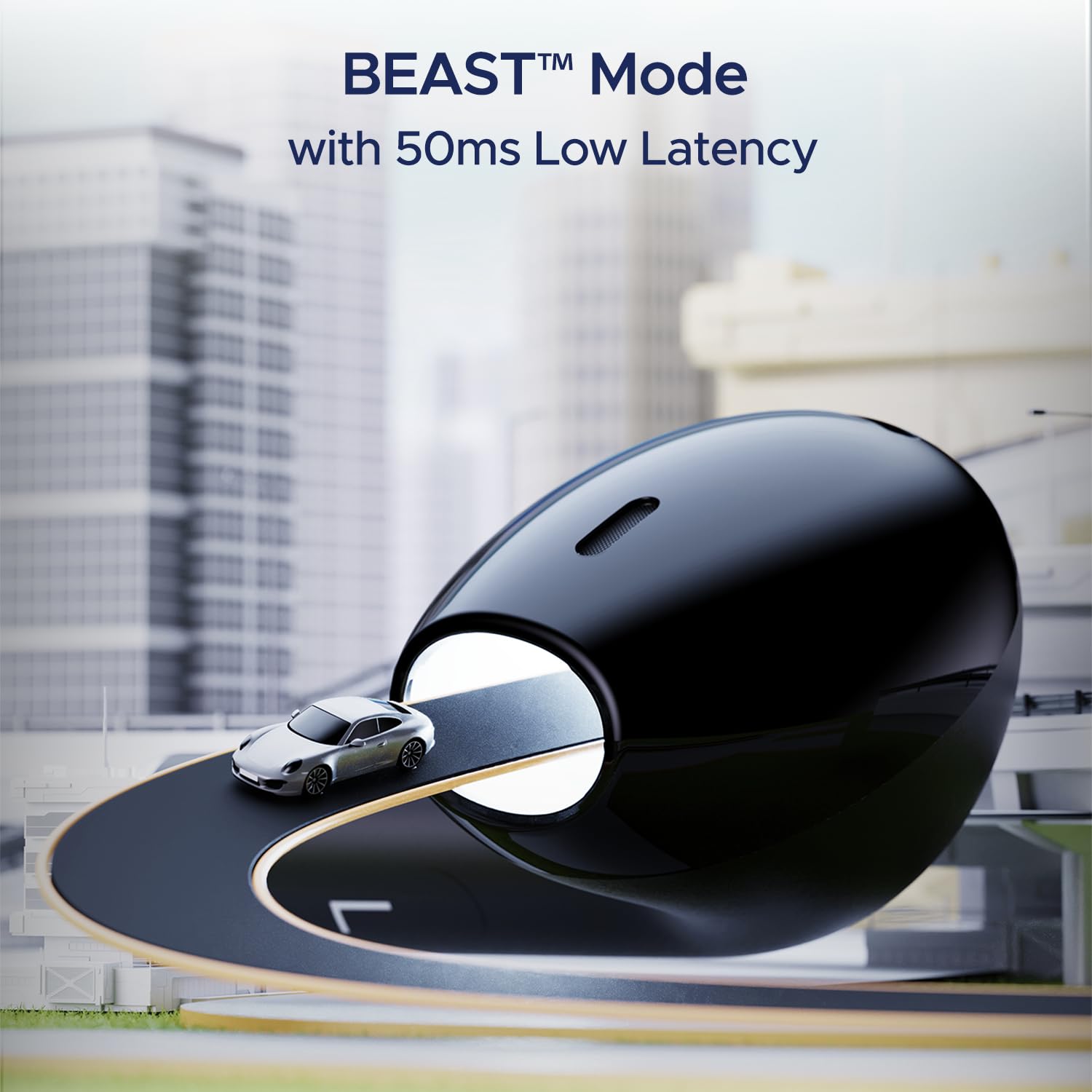 boAt Airdopes Alpha TWS Earbuds with upto 35 Hours Playback, ASAP Charge, BEAST Mode, boAt Signature Sound, ENx Technology, IPX5(Jet Black)