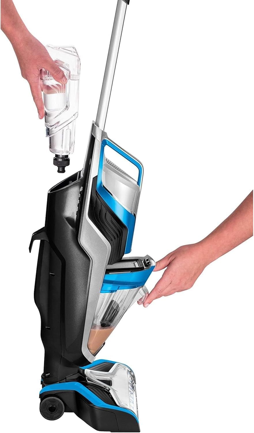 BISSELL CrossWave Advanced Pro 2223E – Multi-Surface Wet & Dry Vacuum Cleaner, Pet Hair Removal, Smart Clean Technology, Ideal for Hard Floors & Area Rugs