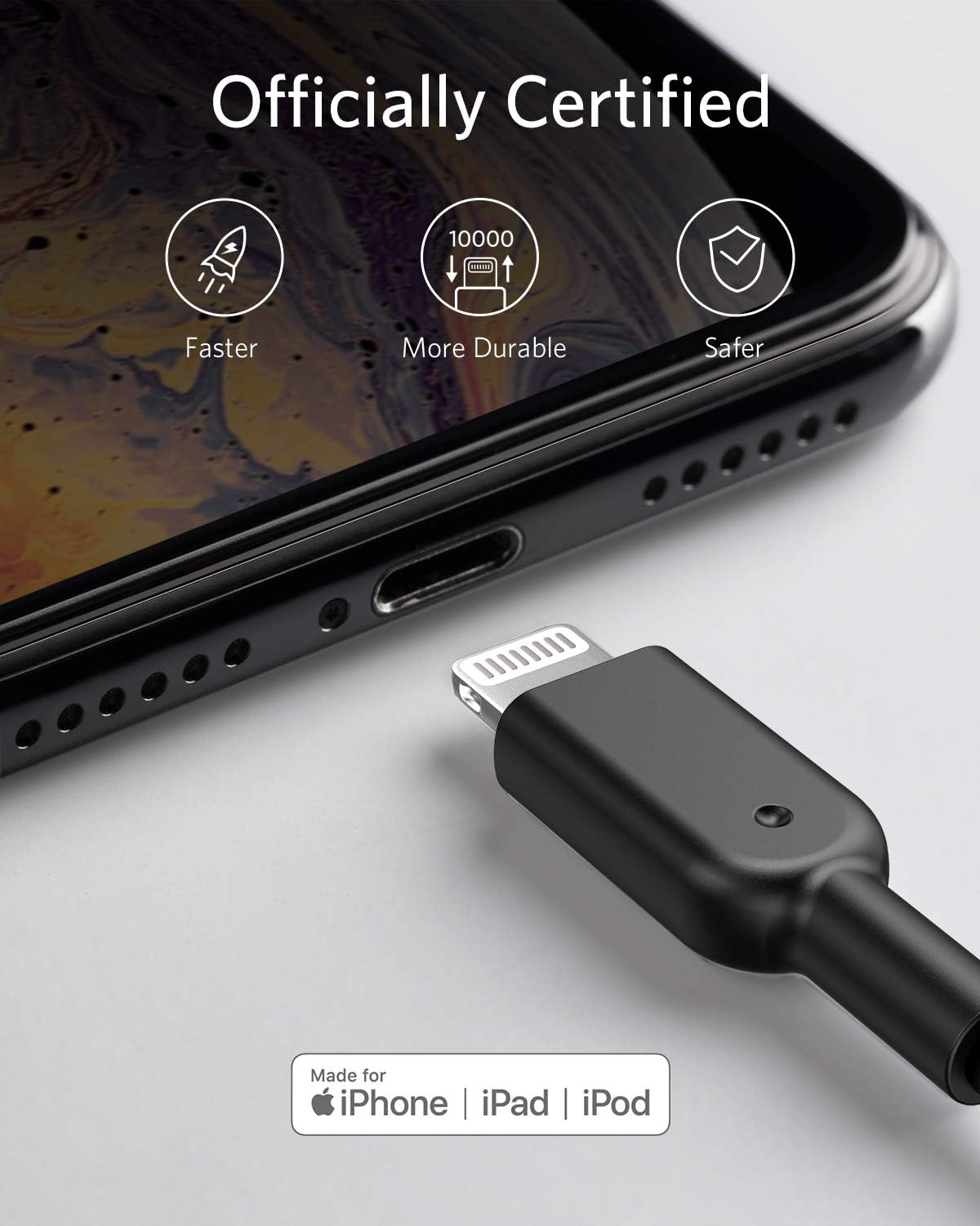 Anker PowerLine Premium MicroUSB Cable Black