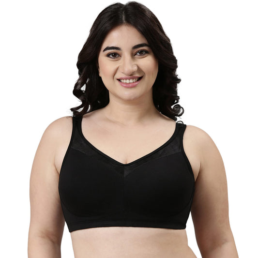 Enamor Women A112 Non Padded Non Wired Bra