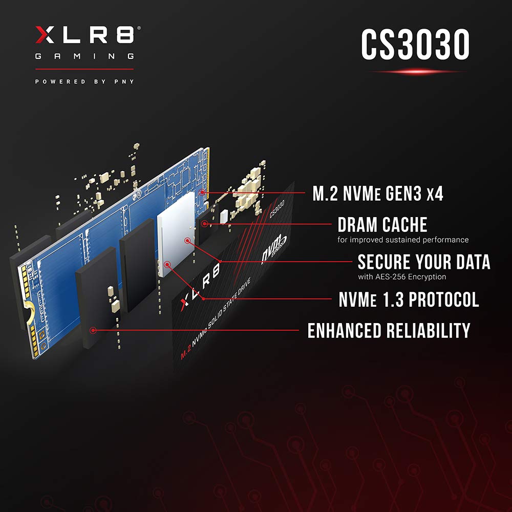 PNY Ssd M.2 1Tb Cs3030 Nvme