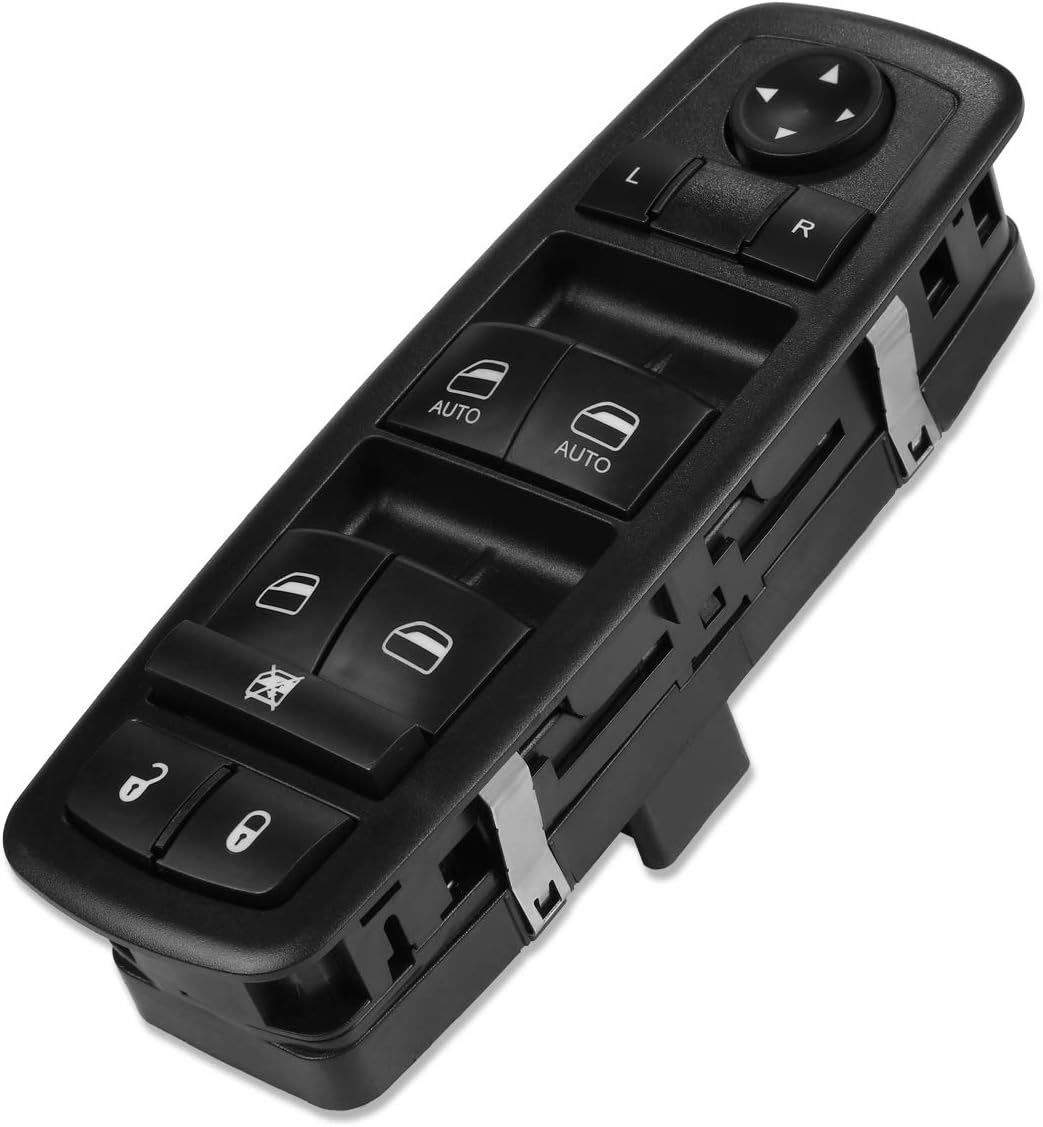 DNA MOTORING WSW-003 Factory Style Driver Side Master Power Window Lifter Switch, Black