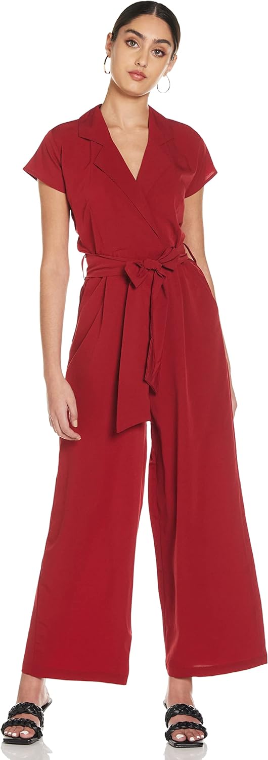 Styleville.in Women's Fit and Flare Jumpsuit