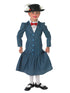 Rubie's Official Licensed Mary Poppins Book Week Halloween Dress Up Cosplay Roleplay Theme Party Costume, Large 7-8 Years, Grey