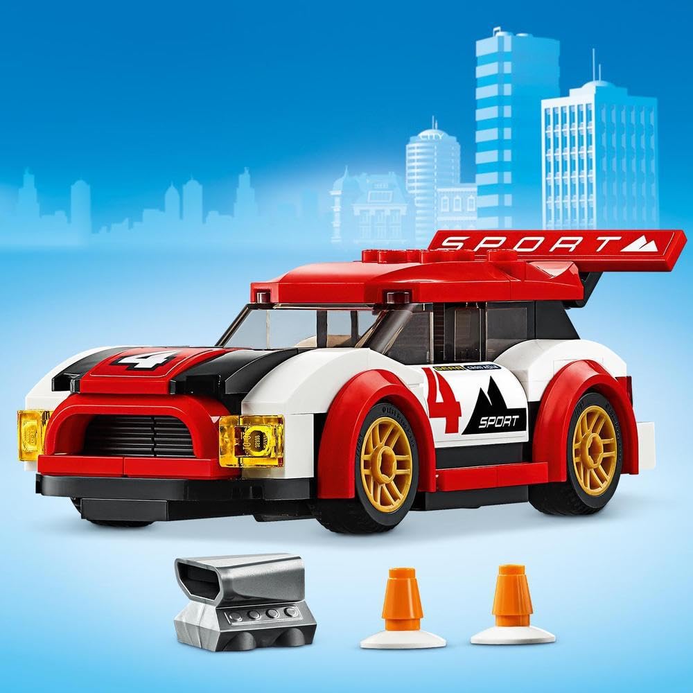 LEGO City Racing Cars 60256 Toy Building Set (190 Pieces)