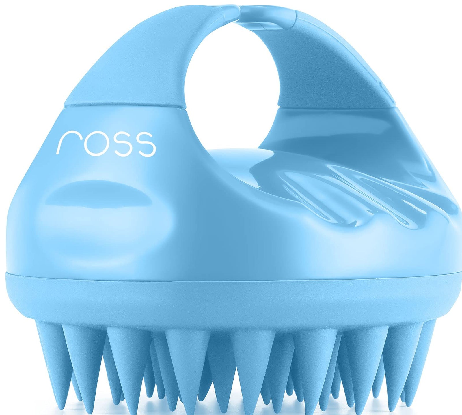 Ross Hair Scalp Massager Shampoo Brush with Soft Silicone Bristles