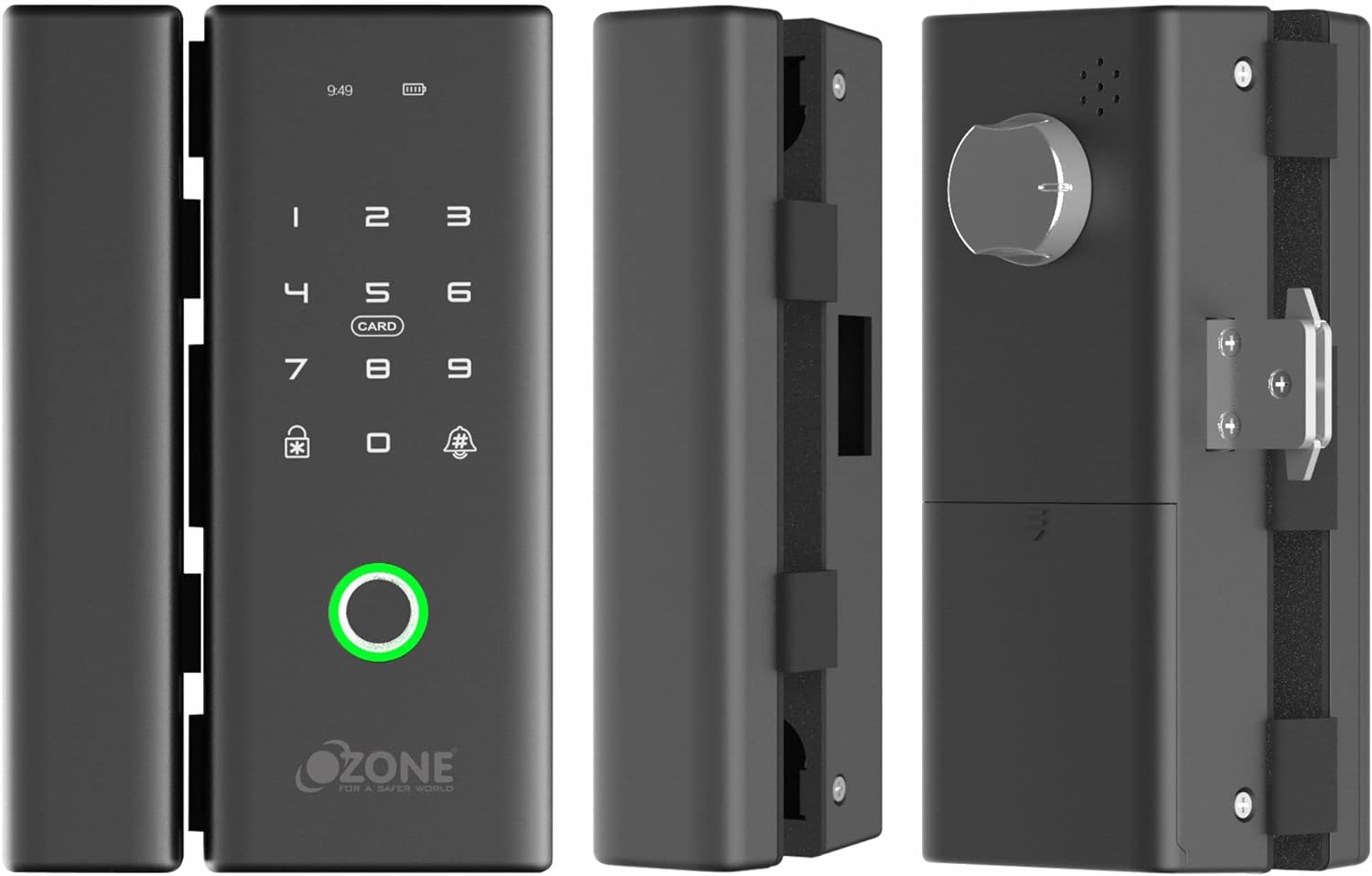 Generic Ozone Smart Lock for Glass Doors