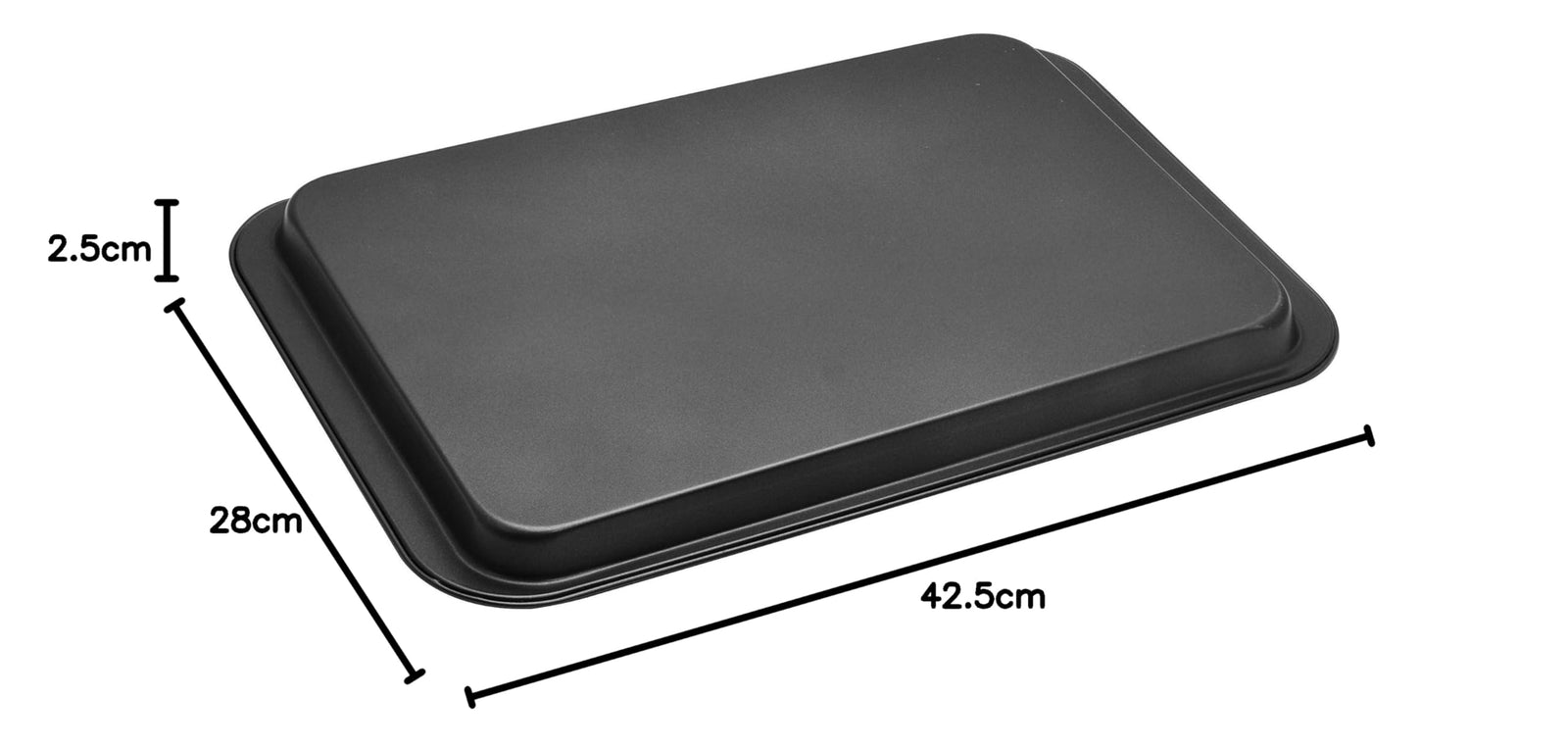 RK Bakeware , Cake Mould Sheet Pans , Black , 43 Cm , Rntp17 , Cookie Pan , Bread Pan , Biscuit Pan , Bakeware , Cake Mould