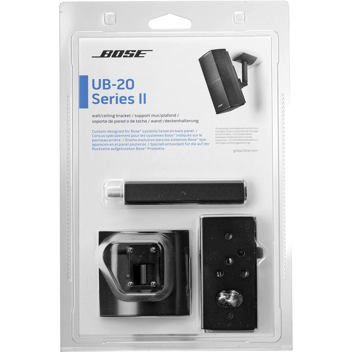 Bose UB-20 Series II Wall/Ceiling Bracket, black