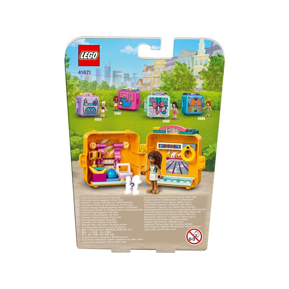 LEGO Friends Andrea's Swimming Cube 41671 Building Kit (59 Pieces)