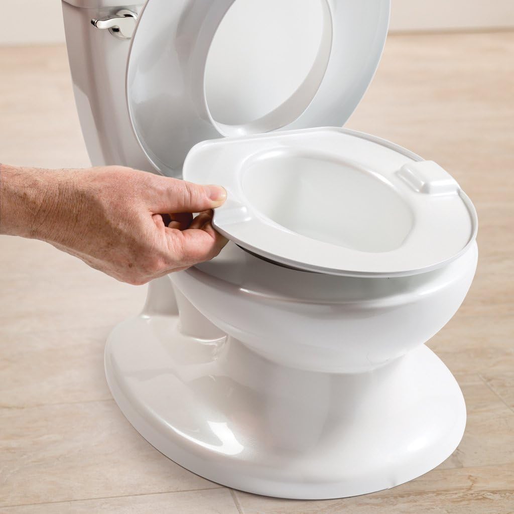 Summer Infant Summer My Size Potty, White â€“ Realistic Potty Training Toilet Looks And Feels Like An Adult Easy To Empty Clean