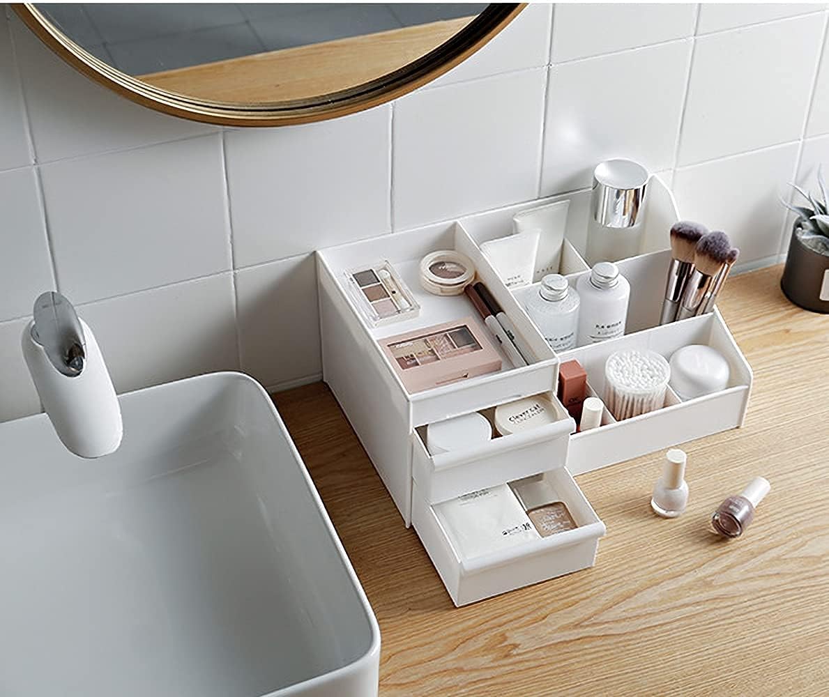 Sulfar Makeup Organizer - White