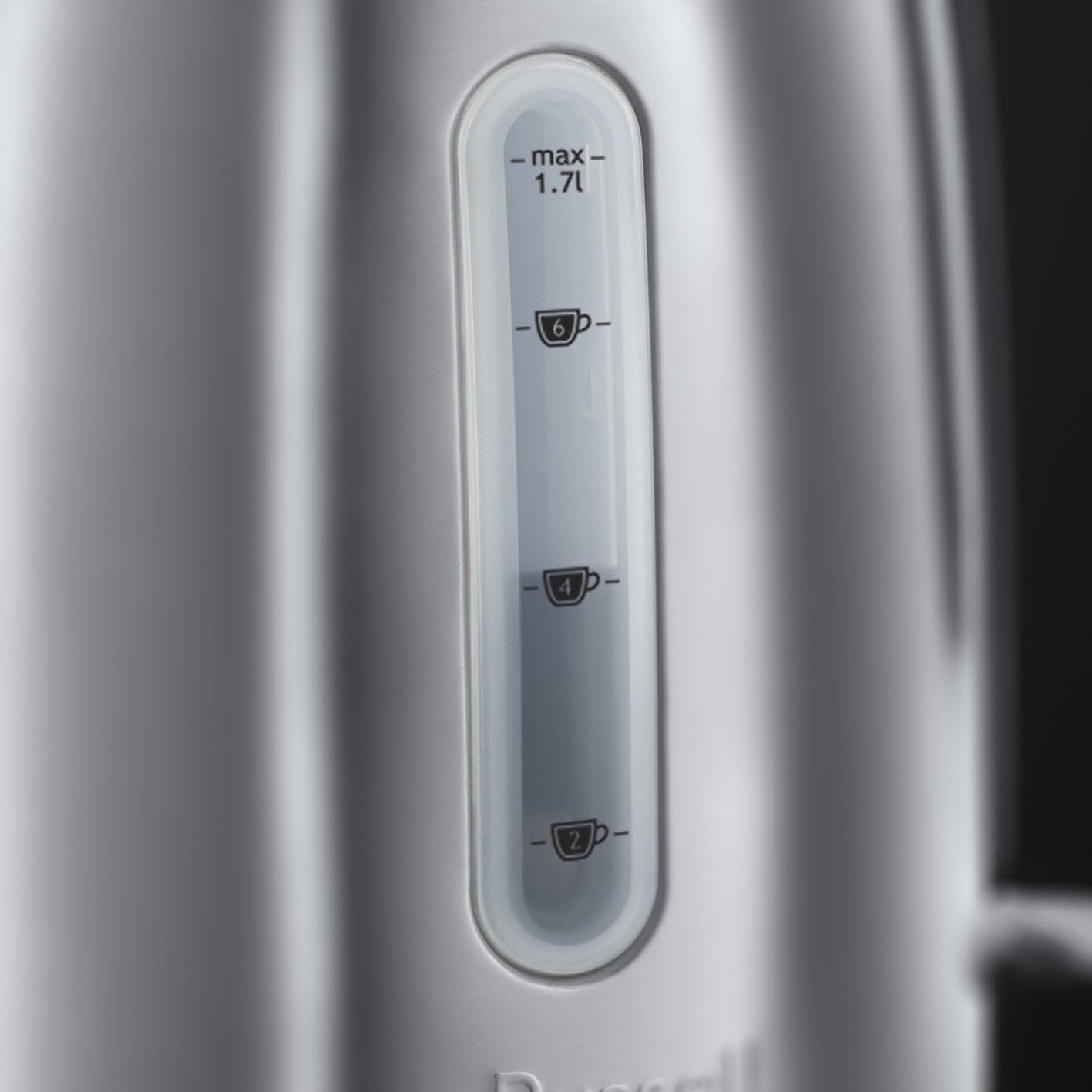 Russell Hobbs (20441) Snowdon Kettle - 1.7L, 3000W, Stainless Steel, Rapid Boil, Perfect Pour, Auto Shut-Off, Cordless