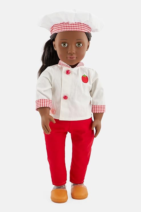 Our Generation 18" Chef Doll with Play Food Accessories - Chantel