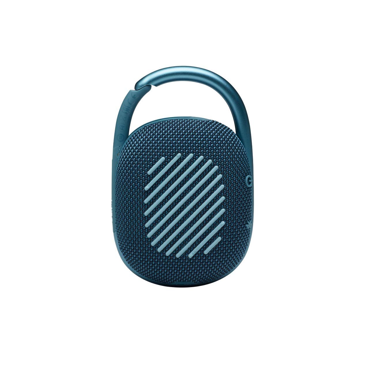 JBL Clip 4 Portable Bluetooth Speaker, JBL Pro Sound, Punchy Bass, Ultra-Portable Design, Integrated Carabiner, Clip Everywhere, IP67 Waterproof + Dustproof, 10H Battery - Blue, JBLCLIP4BLU