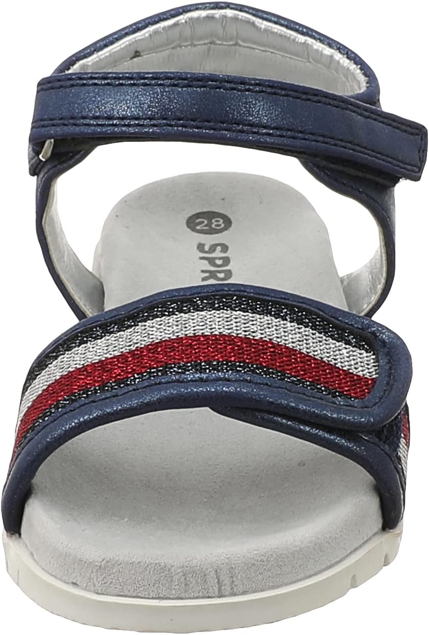 SPROX girls Velcro Strap Open Toe Sandal for Girls Flat Sandal