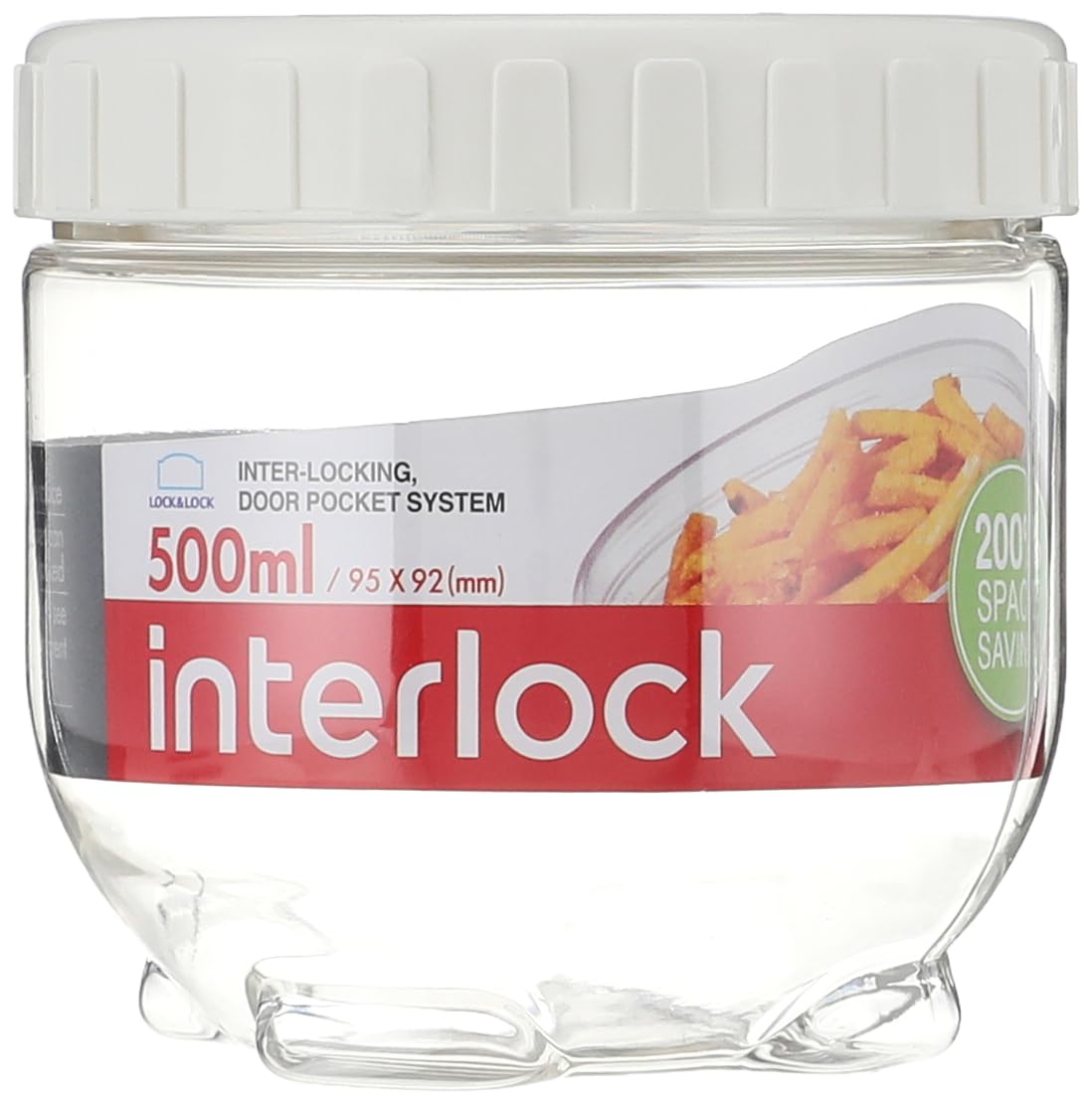 Lock and lock interlock 10p online set (brown carton packing) hpiinls01