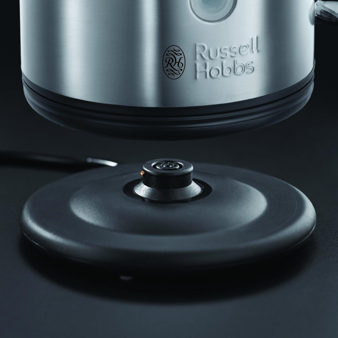Russell Hobbs (20441) Snowdon Kettle - 1.7L, 3000W, Stainless Steel, Rapid Boil, Perfect Pour, Auto Shut-Off, Cordless