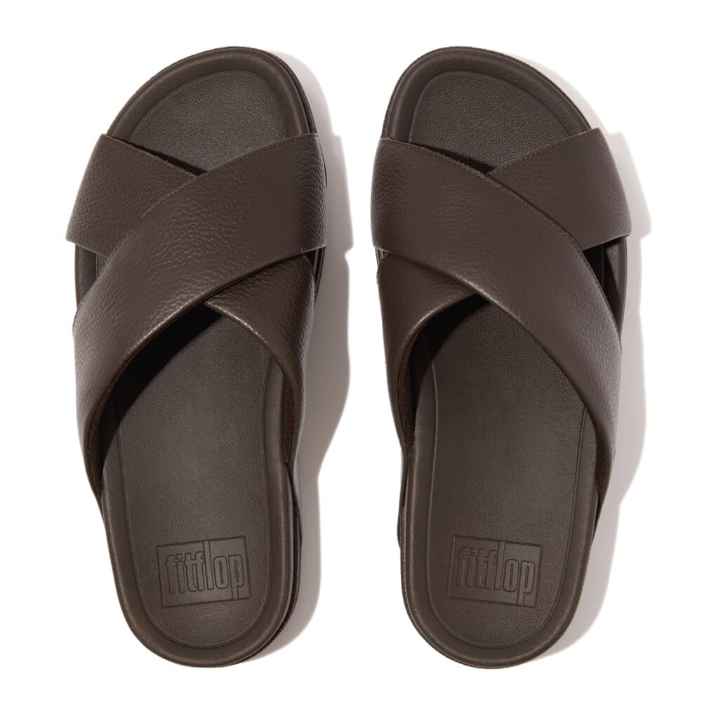 FitFlop Surfer Mens Tumbled mens Slide Sandal