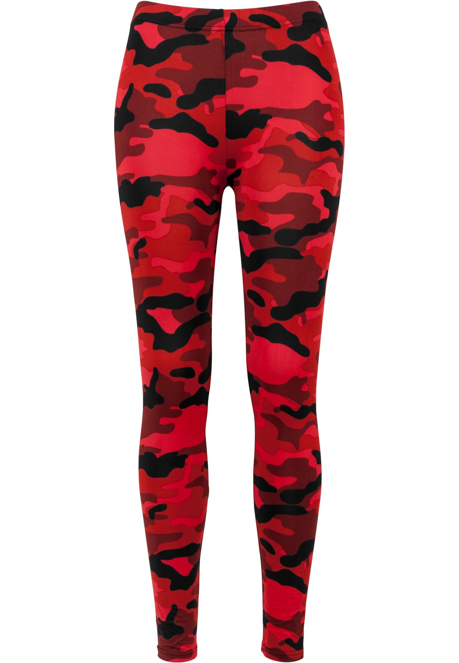 Urban Classics Women Camouflage Leggings Comfortable Sport Pants, Stretchy Workout Trousers with Military Print, Regular Skinny Fit (pack of 1)