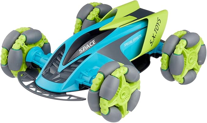 SX Toys 6601A Radio Controlled Racing Car - Blue and Green